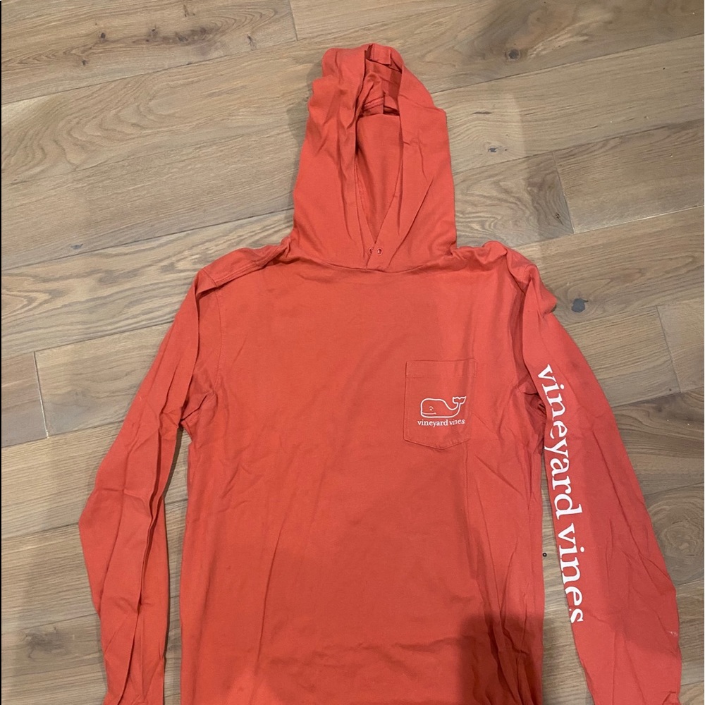 Vineyard vines long sleeve with hood